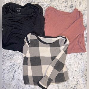 Kyte baby 3 pack of long sleeve onesies